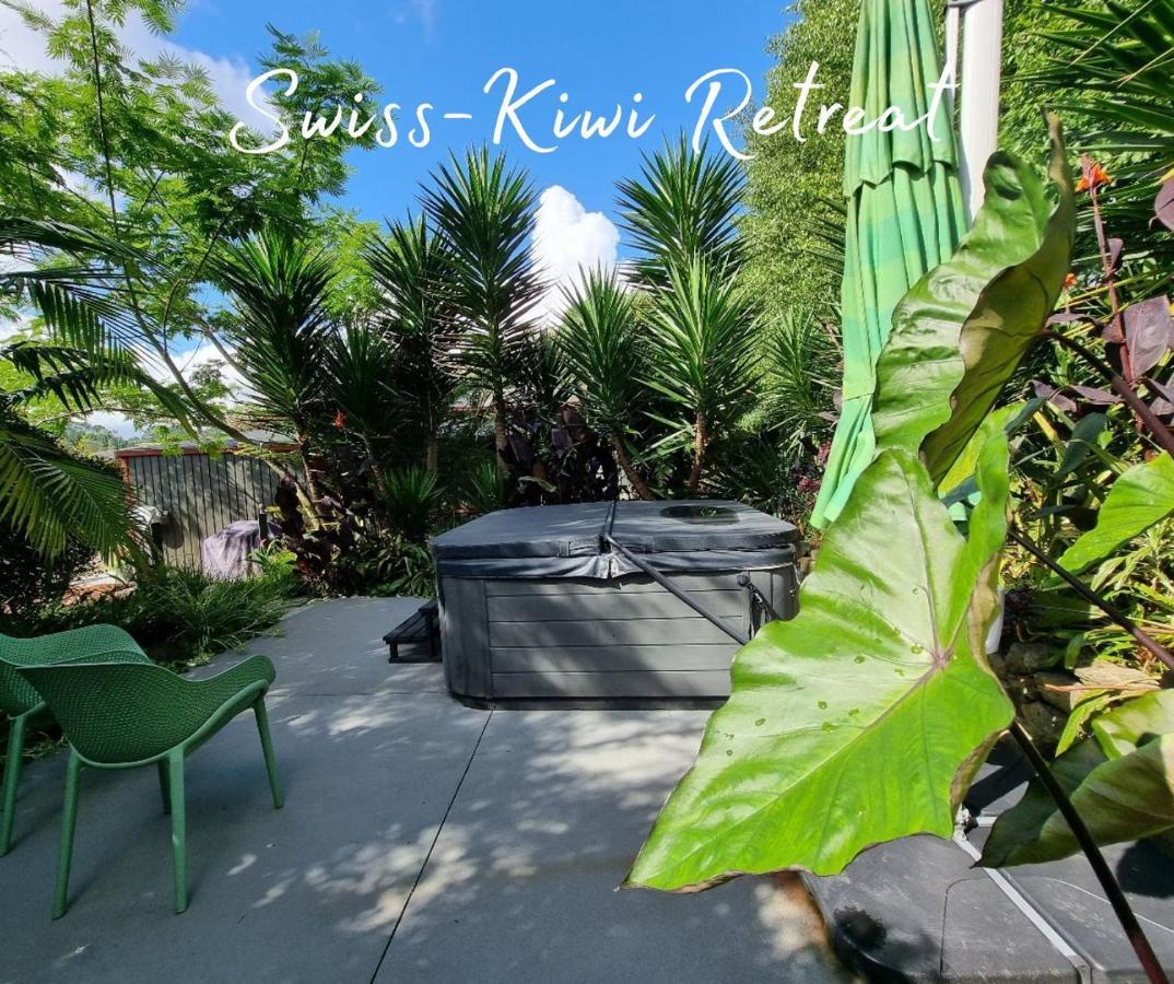 Swiss-Kiwi Cottage And Retreat, B&B 타우랑가 외부 사진